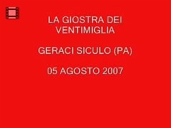 LA GIOSTRA DEI VENTIMIGLIA